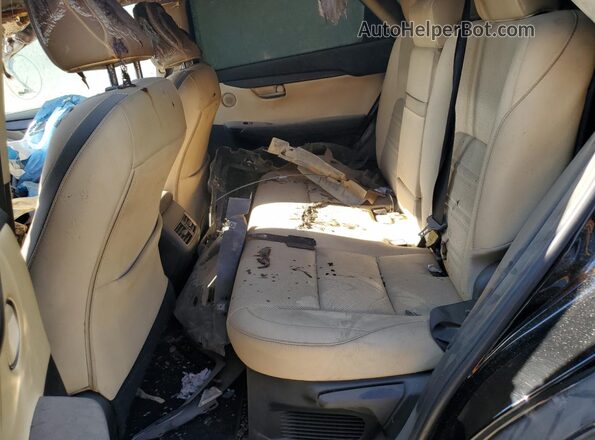 JTJYARBZXH2052085 2017 LEXUS NX Black Rear seats view