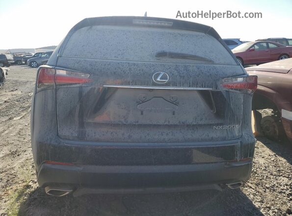 JTJYARBZXH2052085 2017 LEXUS NX Black Rear view