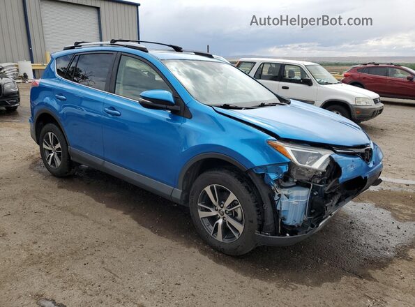 JTMRFREV8JD233911 2018 TOYOTA RAV4 Blue Առջևի աջ