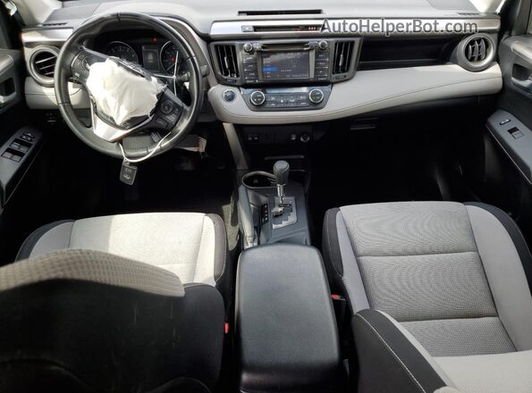 JTMRFREV8JD233911 2018 TOYOTA RAV4 Blue Առջևի վահանակի տեսք