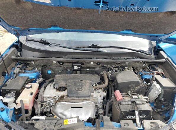 JTMRFREV8JD233911 2018 TOYOTA RAV4 Blue Շարժիչի բաժամունքի տեսք