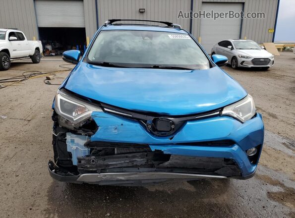 JTMRFREV8JD233911 2018 TOYOTA RAV4 Blue Դիմացի տեսք