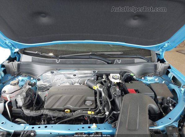 KL77LGEP4SC120161 2025 CHEVROLET TRAX Blue უკანა ხედი