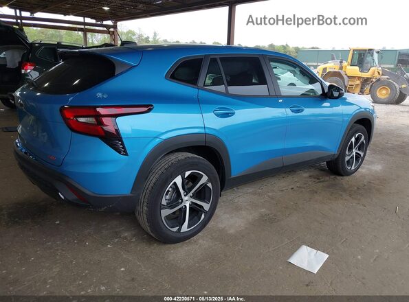 KL77LGEP4SC120161 2025 CHEVROLET TRAX Blue უკანა მარჯვენა