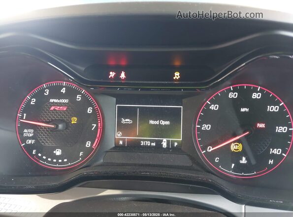 KL77LGEP4SC120161 2025 CHEVROLET TRAX Blue უკანა სავარძლების ხედი