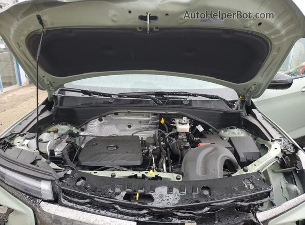 KL79MTSL6RB140265 2024 CHEVROLET TRAILBLAZER Green Widok komory silnika