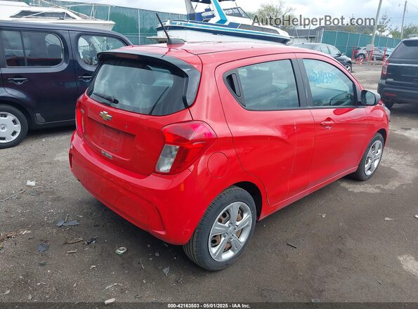 KL8CB6SA0LC479452 2020 CHEVROLET SPARK Red Задня права чверть