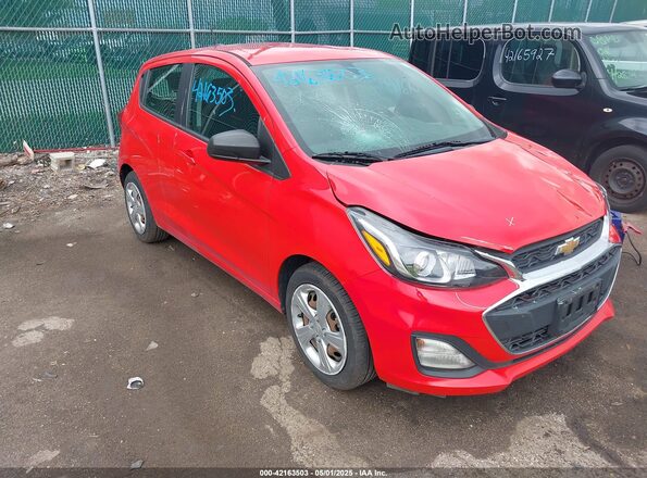 KL8CB6SA0LC479452 2020 CHEVROLET SPARK Red Передня права чверть
