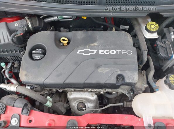 KL8CB6SA0LC479452 2020 CHEVROLET SPARK Red Вид ззаду
