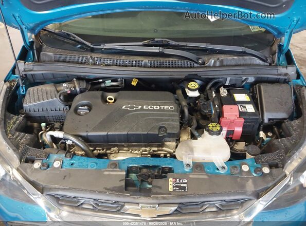 KL8CC6SA3MC715025 2021 CHEVROLET SPARK Синий Вид сзади