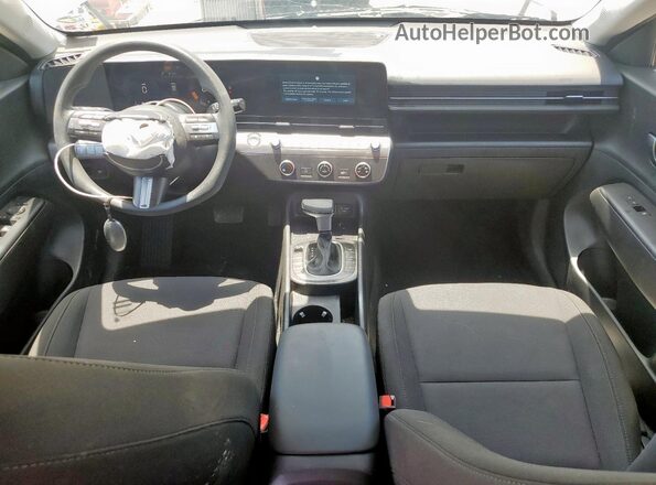 KM8HA3AB6RU040862 2024 HYUNDAI KONA Gray Dashboard view