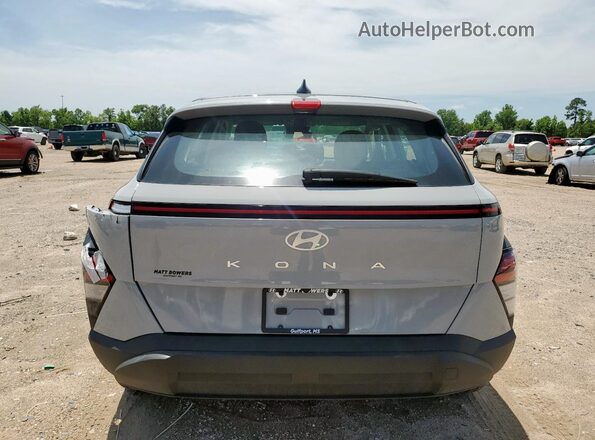 KM8HA3AB6RU040862 2024 HYUNDAI KONA Gray Rear view