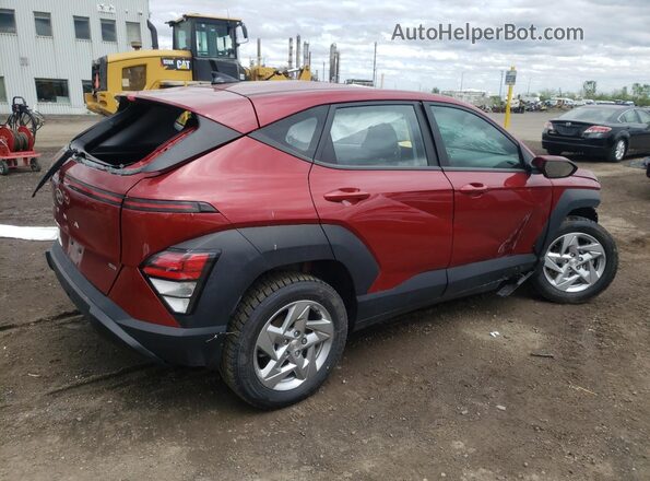 KM8HACAB5RU118922 2024 HYUNDAI KONA Burgundy Задня права чверть
