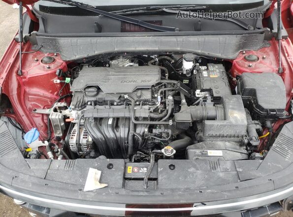 KM8HACAB5RU118922 2024 HYUNDAI KONA Burgundy Вид задньої частини салону