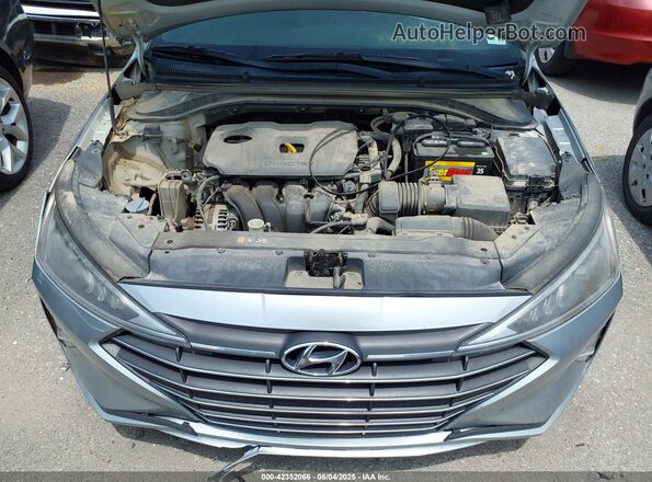 KMHD84LF1LU995981 2020 HYUNDAI ELANTRA Серебряный Вид сзади