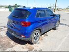 2021 Hyundai Venue Sel Синий vin: KMHRC8A33MU118933