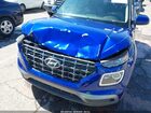 2021 Hyundai Venue Sel Синий vin: KMHRC8A33MU118933