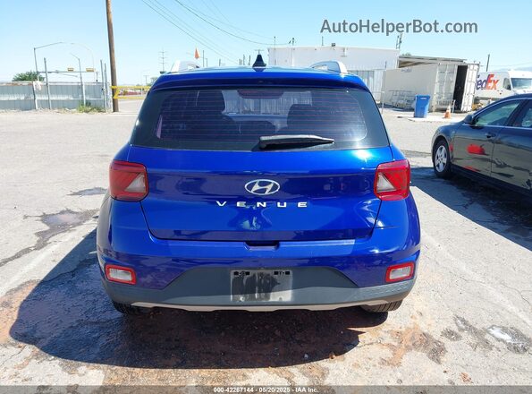 KMHRC8A33MU118933 2021 HYUNDAI VENUE Синий 