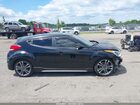 2016 Hyundai Veloster Turbo Black vin: KMHTC6AE1GU250010
