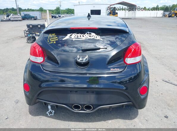 KMHTC6AE1GU250010 2016 HYUNDAI VELOSTER Black 
