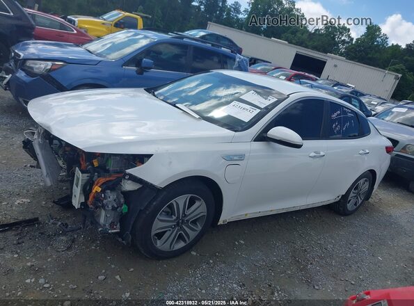 KNAGV4LD1H5018072 2017 KIA OPTIMA PLUG-IN HYBRID Белый Панорамный вид салона 360°