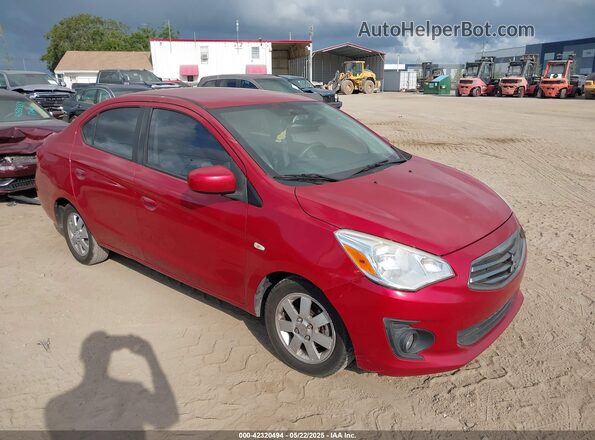 ML32F3FJ3HH004052 2017 MITSUBISHI MIRAGE G4 Red Delantero derecho