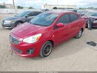 2017 Mitsubishi Mirage G4 Es Red vin: ML32F3FJ3HH004052