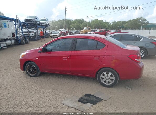 ML32F3FJ3HH004052 2017 MITSUBISHI MIRAGE G4 Red Vista interior de 360 grados