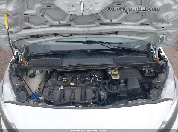 NM0LS7E23L1466771 2020 FORD TRANSIT CONNECT Белый Вид подкапотного пространства