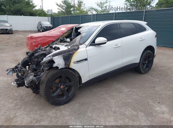 SADCJ2FX5LA643831 2020 JAGUAR F-PACE Белый Передняя левая четверть