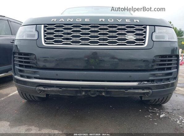 SALGS2SV3KA546424 2019 LAND ROVER RANGE ROVER Черный Вид спереди