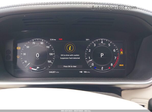 SALGS2SV3KA546424 2019 LAND ROVER RANGE ROVER Черный Вид задних сидений
