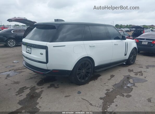 SALKPBE7XPA025006 2023 LAND ROVER RANGE ROVER Белый Задняя правая четверть