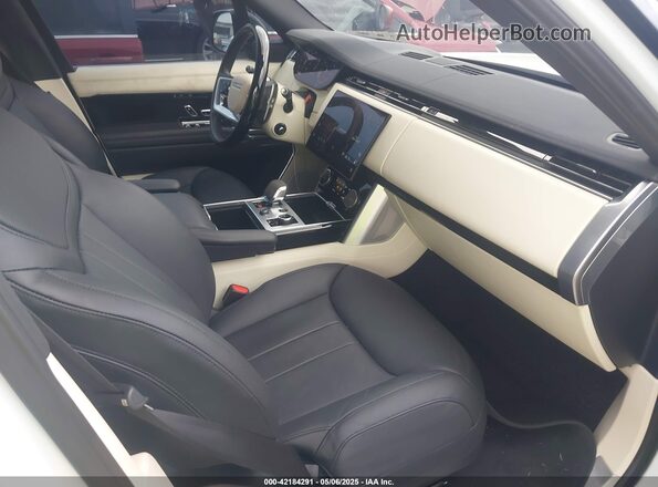 SALKPBE7XPA025006 2023 LAND ROVER RANGE ROVER Белый Вид салона спереди