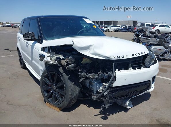 SALWS2RU3NA216568 2022 LAND ROVER RANGE ROVER SPORT Белый Вид спереди