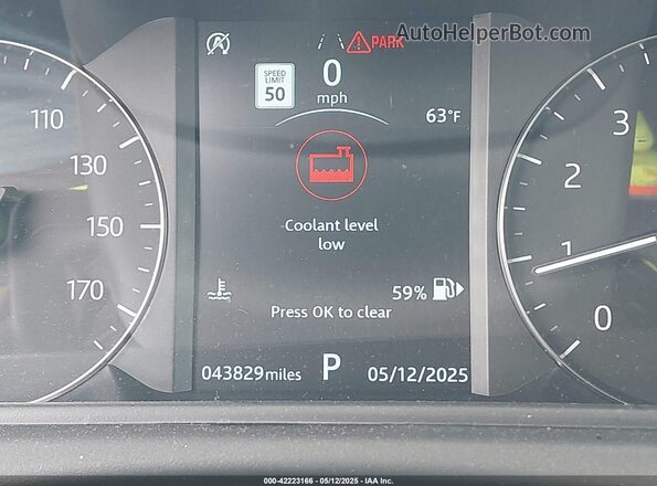 SALYB2EX7LA294700 2020 LAND ROVER RANGE ROVER VELAR White 