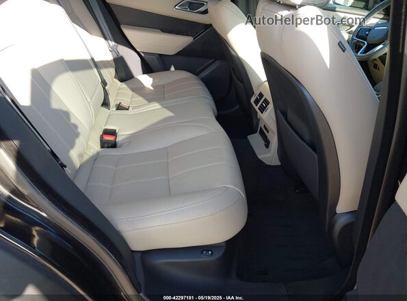 SALYJ2EX0MA326505 2021 LAND ROVER RANGE ROVER VELAR Black Widok naklejki z numerem VIN