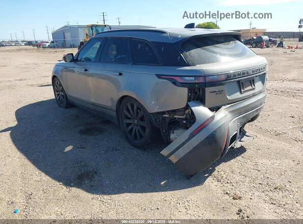 SALYL2FVXKA218719 2019 LAND ROVER RANGE ROVER VELAR Серый Задняя левая четверть