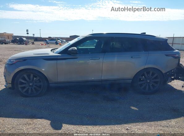 SALYL2FVXKA218719 2019 LAND ROVER RANGE ROVER VELAR Серый Вид задней части салона
