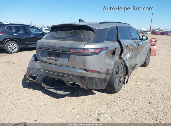 SALYL2FVXKA218719 2019 LAND ROVER RANGE ROVER VELAR Серый Вид спереди