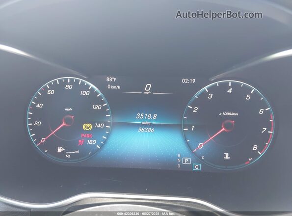 W1N0G8DB3NG120940 2022 MERCEDES-BENZ GLC 300 Black Vista de los asientos traseros