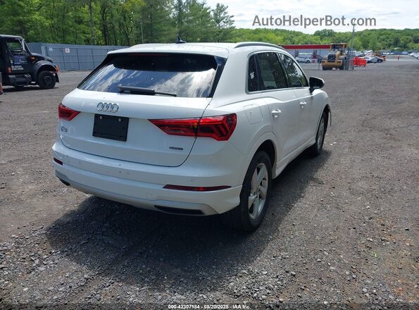 WA1AECF32L1115054 2020 AUDI Q3 White Հետևի աջ