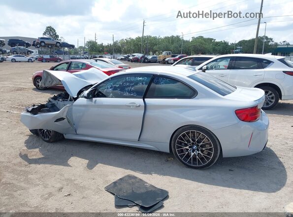 WBS2U7C54K7D11644 2019 BMW M2 Серый Вид задней части салона