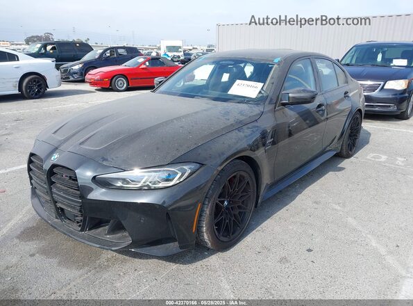 WBS43AY00PFP65177 2023 BMW M3 Черный Вид спереди