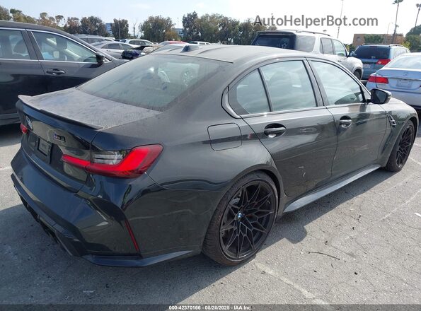 WBS43AY00PFP65177 2023 BMW M3 Черный Задняя правая четверть