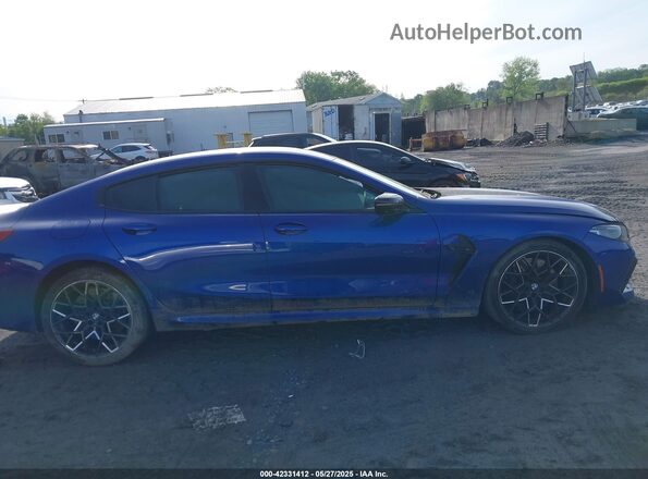 WBSGV0C0XRCN44778 2024 BMW M8 Blue Widok zestawu wskaźników