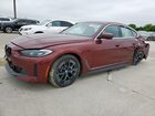 2024 Bmw I4 Edrive 35 Maroon vin: WBY43AW06RFR52113
