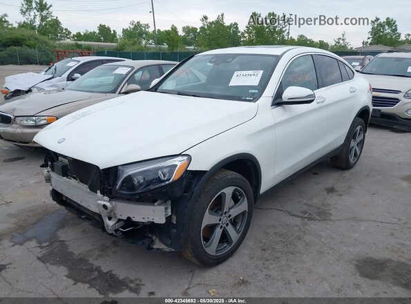 WDC0J4KB6HF176959 2017 MERCEDES-BENZ GLC 300 COUPE Белый Передняя левая четверть