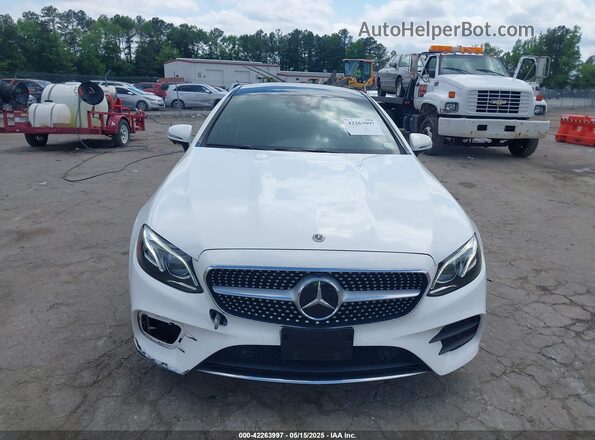 WDD1J6JB4KF101889 2019 MERCEDES-BENZ E-CLASS White Vista del cuadro de instrumentos