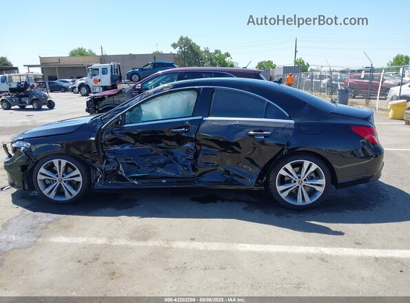 WDDSJ4EB9JN537922 2018 MERCEDES-BENZ CLA 250 Черный Вид задней части салона